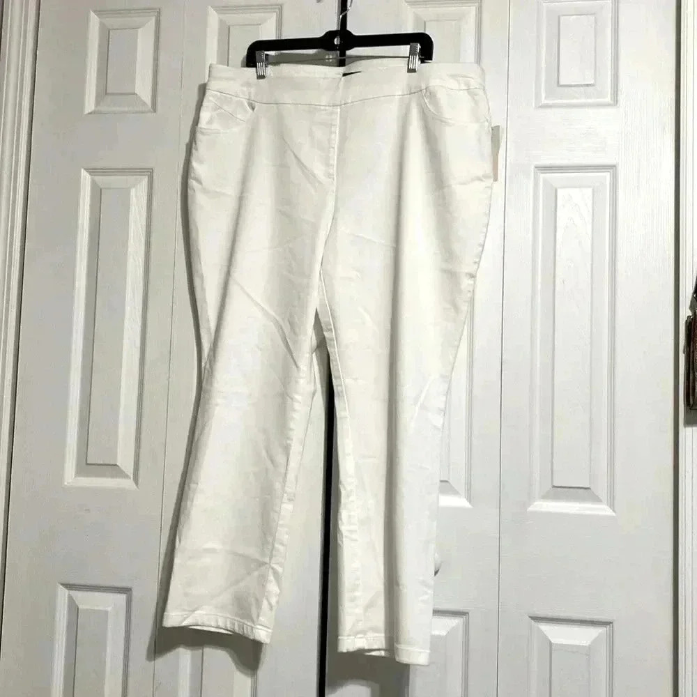 Napa Valley cream off white pants size 20WS